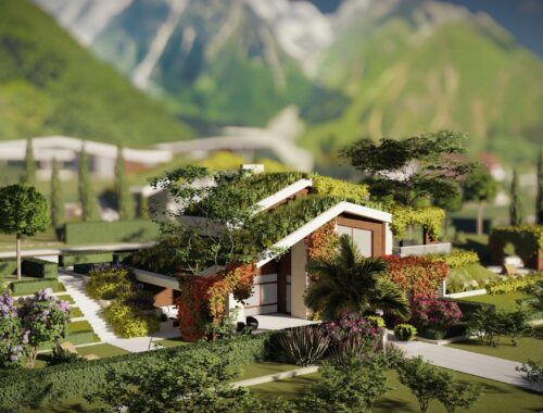 Ландшафтное проектирование коттеджных поселков: как создать территорию, повышающую стоимость квадратного метра